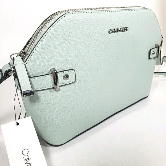 Calvin Klein Bags Calvin Klein Mint Green Crossbody Purse Nwt Poshmark